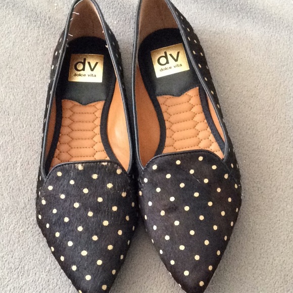 DV by Dolce Vita Shoes - New Dolce Vita DV polka dot shoes. Sz 7.5